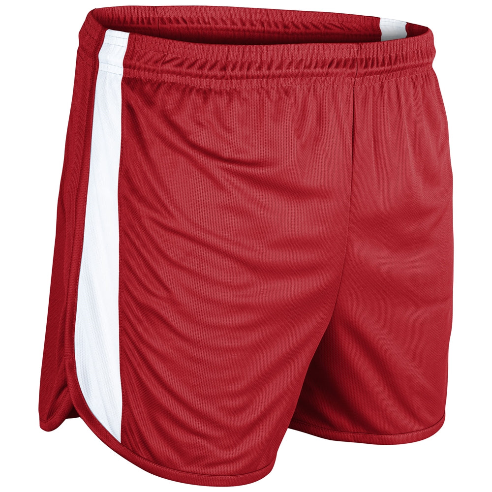 Sprinter Track Short - Scarlet White - Youth - Large