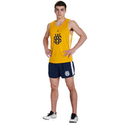 Sprinter Track Short - Forest Green White - Adult - Medium