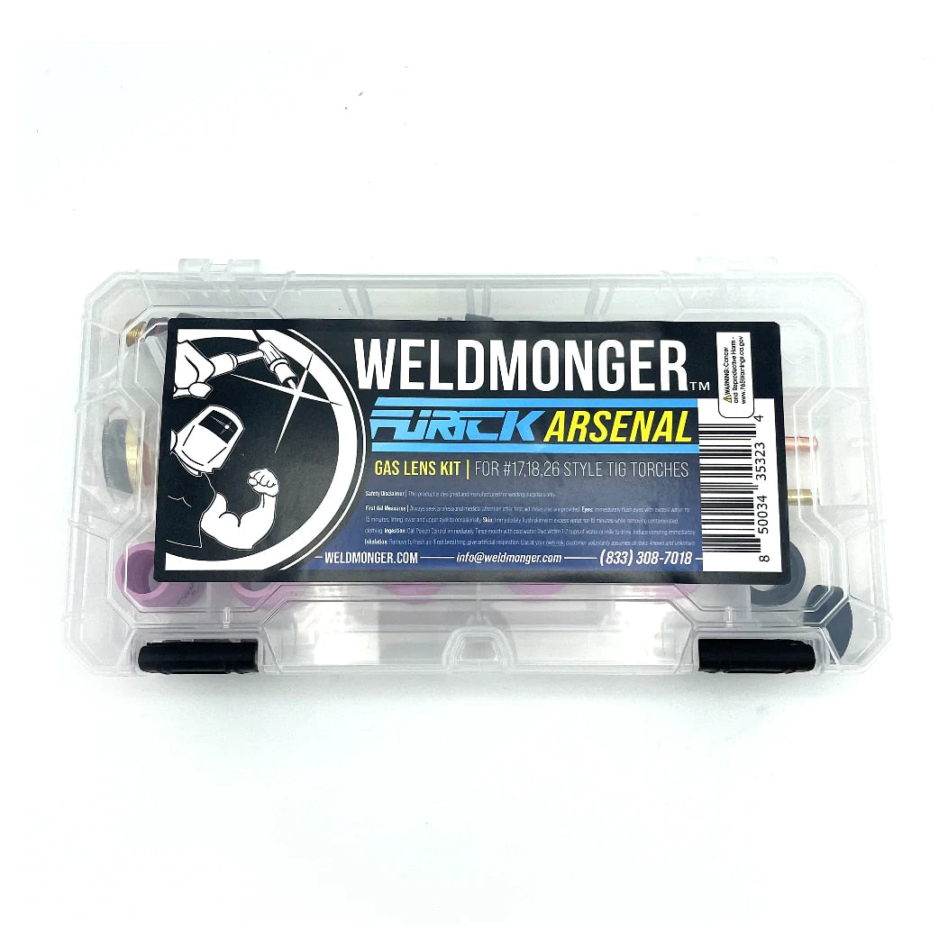 Weldmonger® Furick TIG Arsenal Kit For #17, 18, 26 Torches