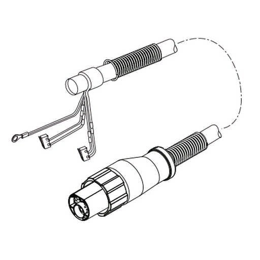 Leads Assembly, 20 Foot L, 60A Manual ATC Connector
