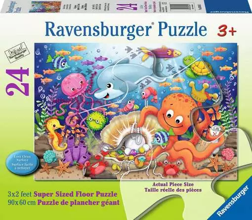 Fishie's Fortune - Giant Floor Puzzle, 24 Pieces