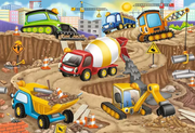 Construction Fun - Giant Floor Puzzle, 24 Pieces