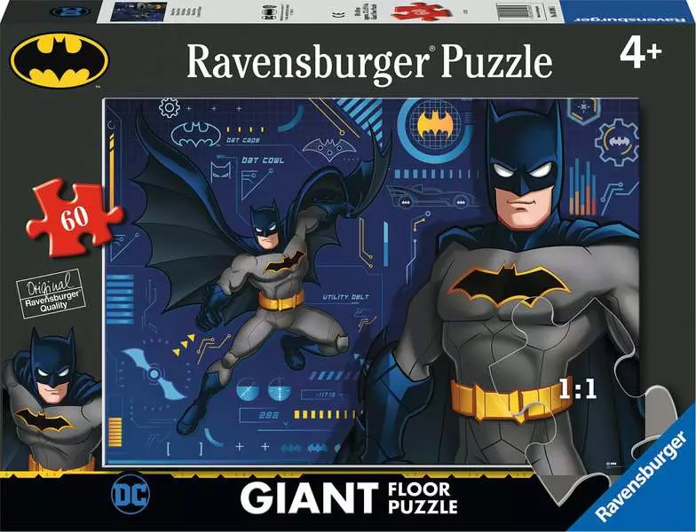 Batman B - Giant Floor Puzzle, 60 Pieces