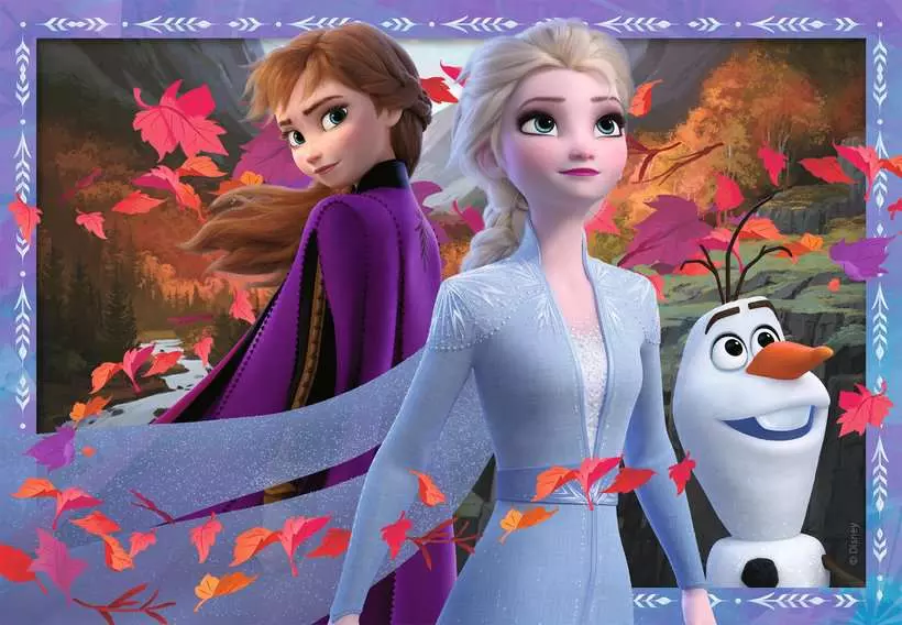 Disney Frozen 2: Frosty Adventures - Children's Puzzle, 2 Puzzles x 24 Pieces