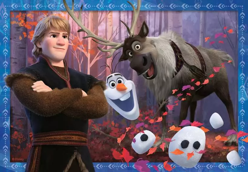 Disney Frozen 2: Frosty Adventures - Children's Puzzle, 2 Puzzles x 24 Pieces