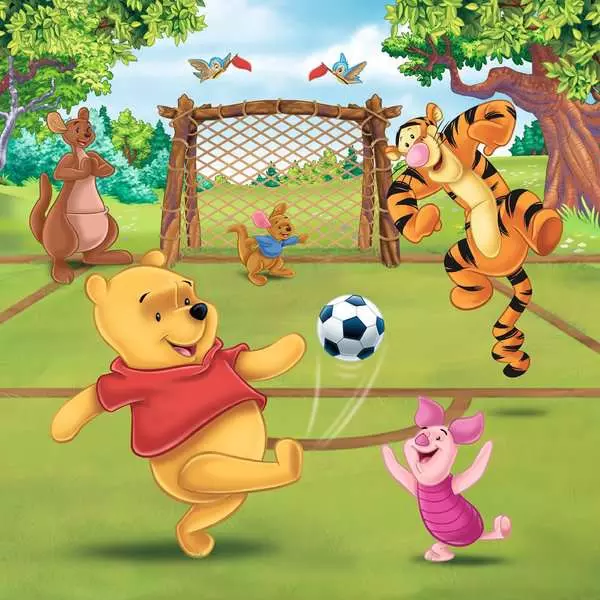 Disney Winnie the Pooh: Sports Day - Children's Puzzle, 3 Puzzles x 49 Pieces