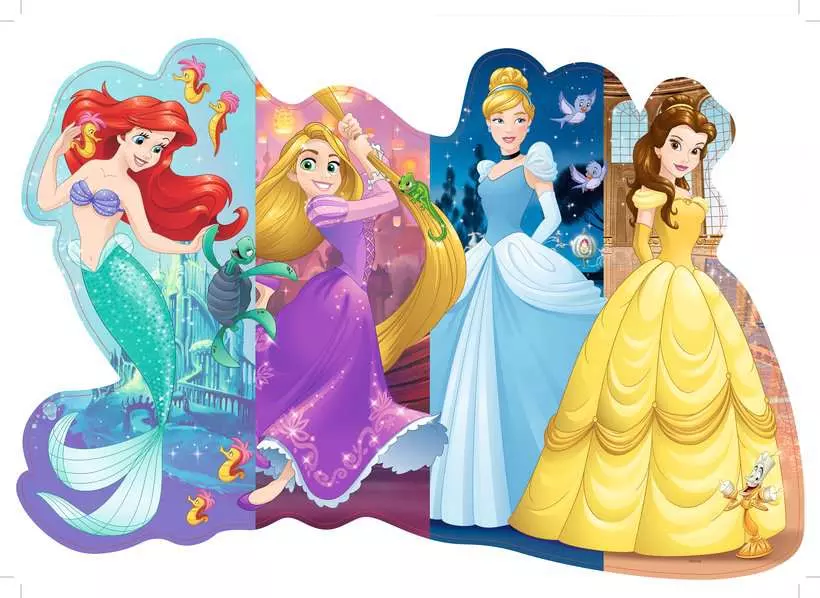 Disney Pretty Princesses - Giant Floor Puzzle, 24 Pieces