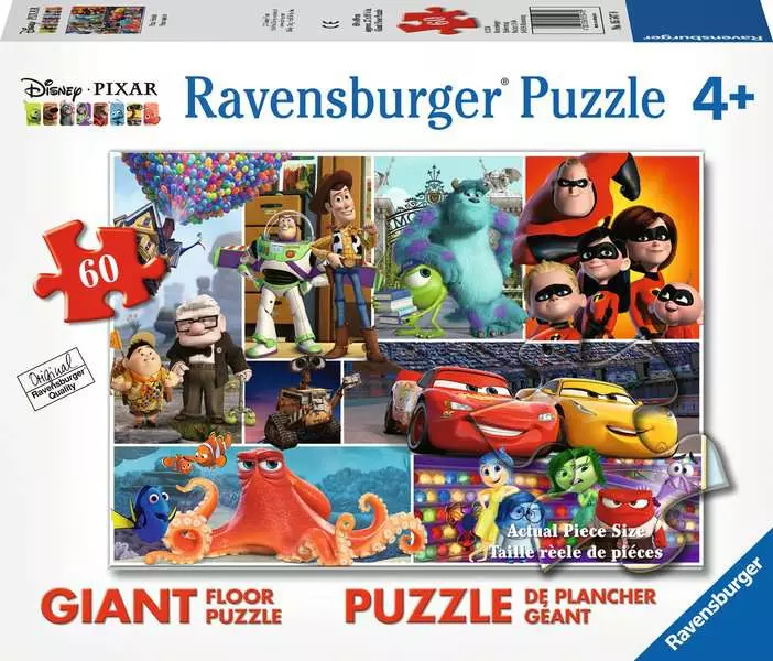 Disney Pixar Friends - Giant Floor Puzzle, 60 Pieces