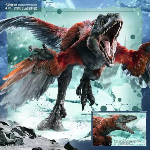 Jurassic World Dominion - Children's Puzzle, 3 Puzzles x 49 Pieces