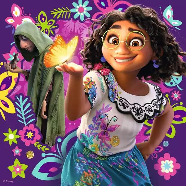 Disney Encanto: The Magic Awaits - Children's Puzzle, 3 Puzzles x 49 Pieces