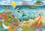 Pirates and Mermaids - Children's Puzzle, 2 Puzzles x 24 Pieces