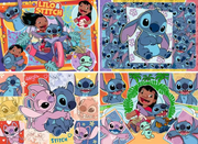 Disney Stitch - Bumper Puzzle Pack, 4 Puzzles x 100 Pieces