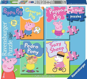 MFP: Peppa Pig (2, 3, 4 & 5 Pieces) - 4 Jigsaw Puzzles - Children's Puzzle