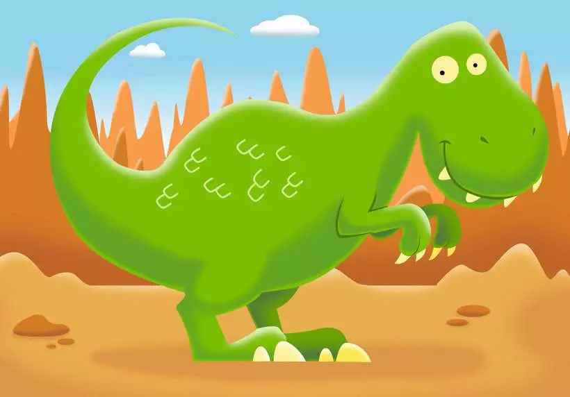 Jolly Dinos (2, 3, 4 & 5 Pieces) - 4 Jigsaw Puzzles - Children's Puzzle