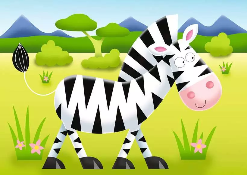 MFP: On Safari (2, 3, 4 & 5 Pieces) - 4 Jigsaw Puzzles - Children's Puzzle