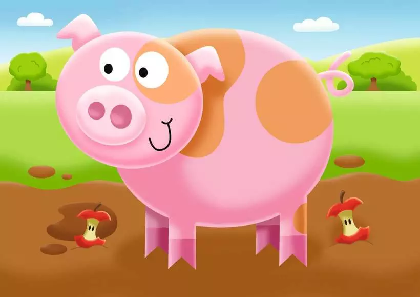 MFP: On the Farm (2, 3, 4 & 5 Pieces) - 4 Jigsaw Puzzles - Children's Puzzle