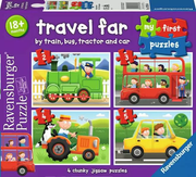 MFP: Travel Far (2, 3, 4 & 5 Pieces) - 4 Jigsaw Puzzles - Children's Puzzle