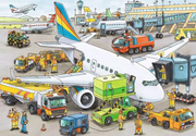 Busy Airport - Children's Puzzle, 35 Pieces