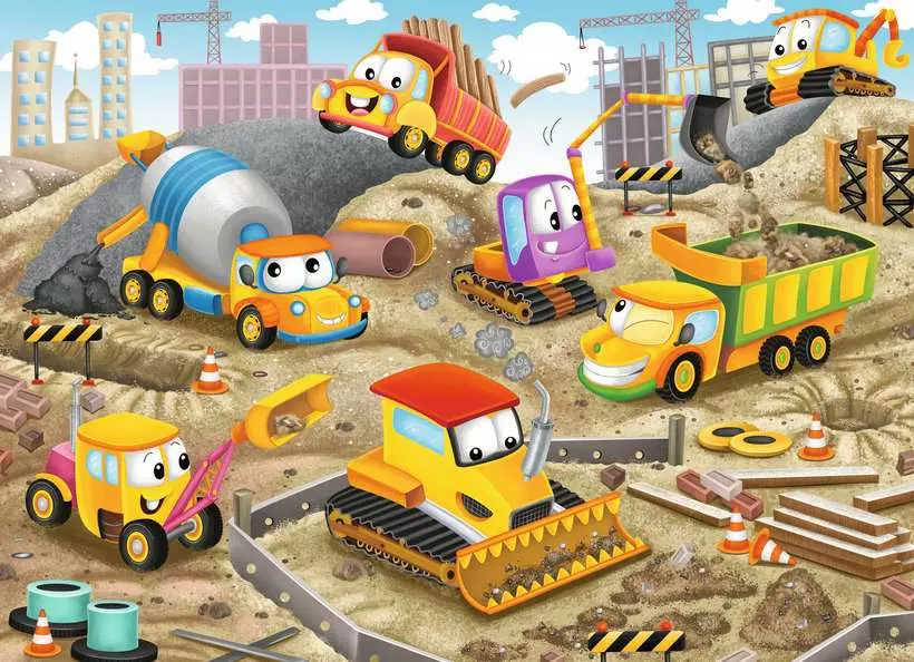 Raise the Roof! - Children's Puzzle, 35 Pieces
