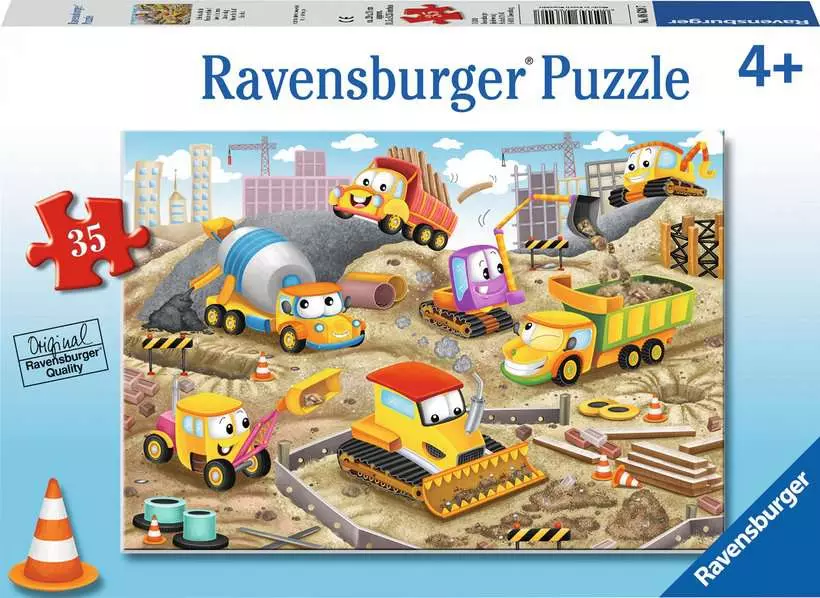 Raise the Roof! - Children's Puzzle, 35 Pieces