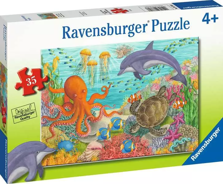 Ocean Friends - Children's Puzzle, 35 Pieces
