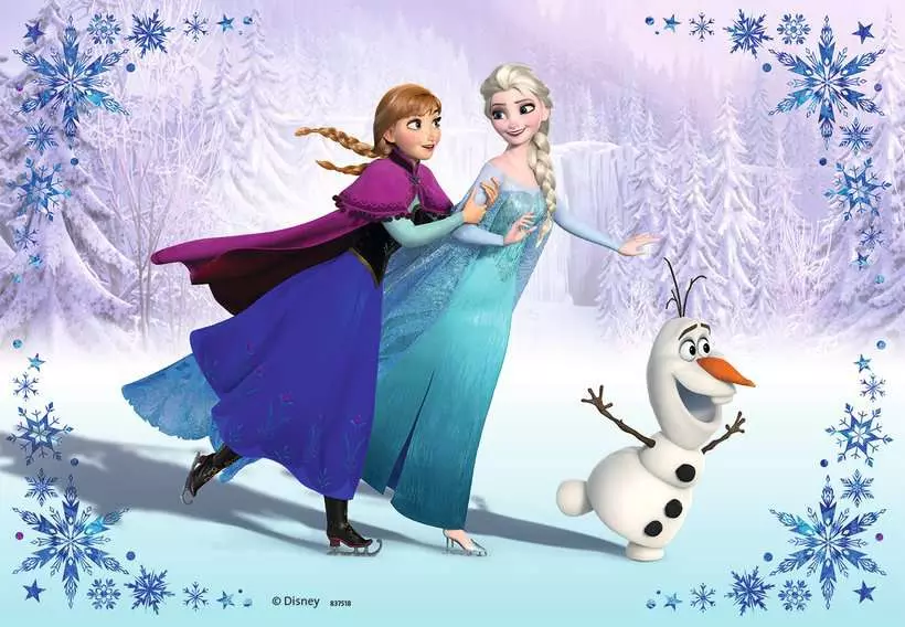Disney Frozen: Sister Forever - Children's Puzzle, 2 Puzzles x 24 Pieces