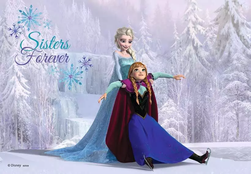 Disney Frozen: Sister Forever - Children's Puzzle, 2 Puzzles x 24 Pieces