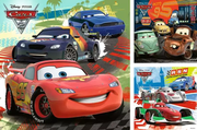 Disney Cars: Worldwide Racing Fun - Children's Puzzle, 3 Puzzles x 49 Pieces