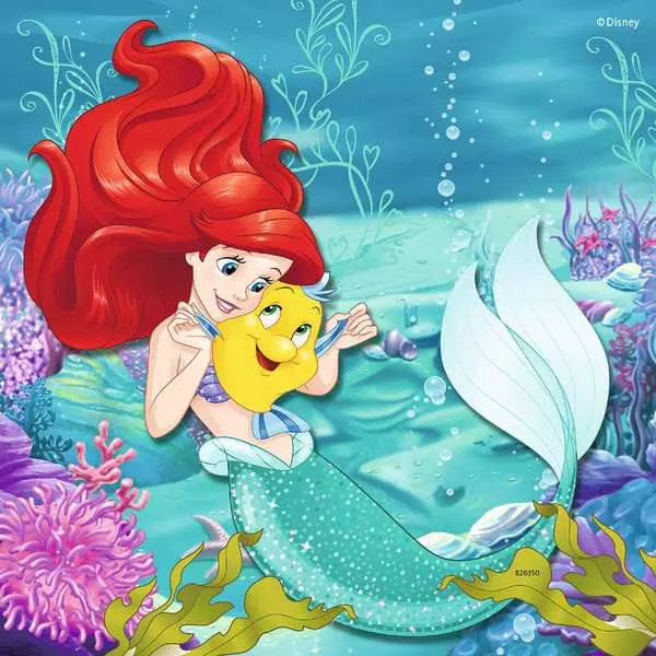 Disney Princess: Adventure - Children's Puzzle, 3 Puzzles x 49 Pieces