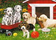 Puppy Party - Children's Puzzle, 60 Pieces