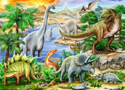 Prehistoric Life - Children's Puzzle, 60 Pieces