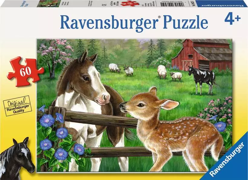 New Neighbors - Children's Puzzle, 60 Pieces