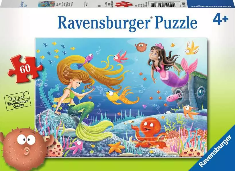 Mermaid Tales - Children's Puzzle, 60 Pieces