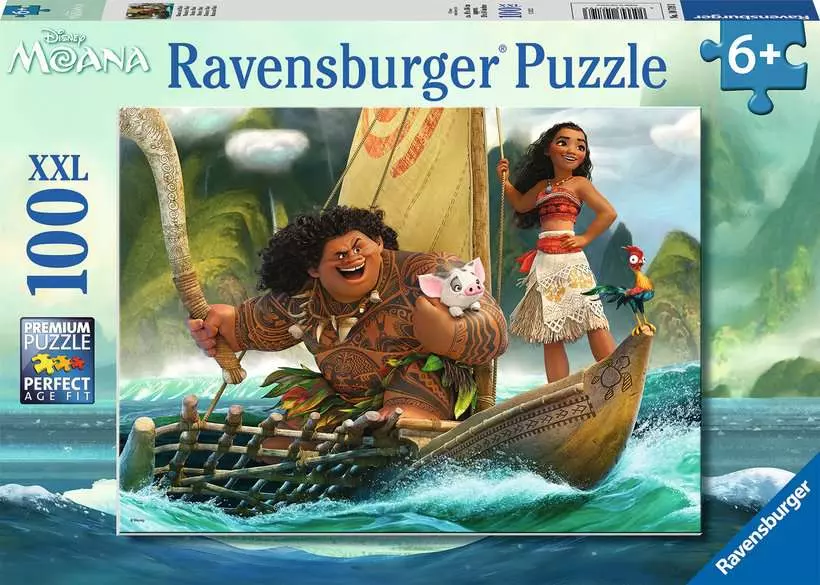 Disney Moana: One Ocean, One Heart - Children's Puzzle, 100 Pieces (XXL)