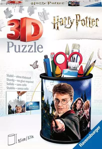 Harry Potter: Pencil Cup - 3D Puzzle, 54 Pieces