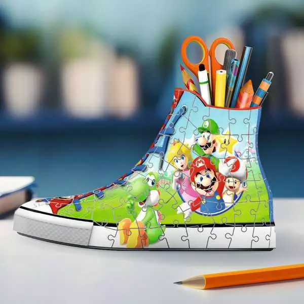 Nintendo Super Mario: Sneaker - 3D Puzzle, 108 Pieces