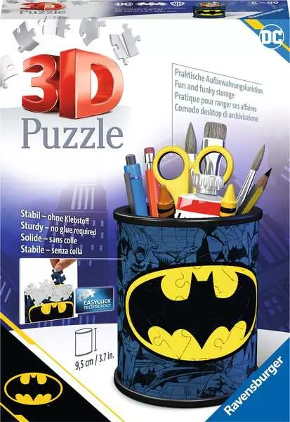 Batman: Pencil Cup - 3D Puzzle, 54 Pieces