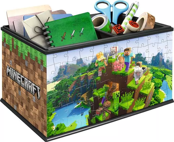 Minecraft: Storage Box - 3D Puzzle, 216 Pieces