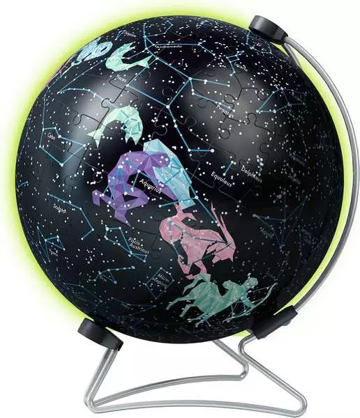 Star Globe: Glow in the Dark - 3D Puzzle, 180 Pieces