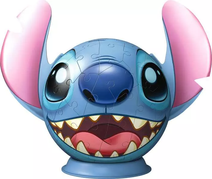 Disney Stitch with Ears - 3D Puzzle, 72 Pieces