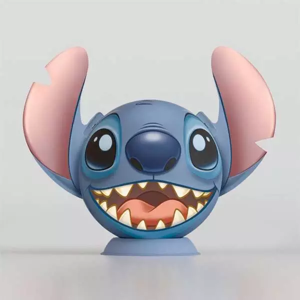 Disney Stitch with Ears - 3D Puzzle, 72 Pieces