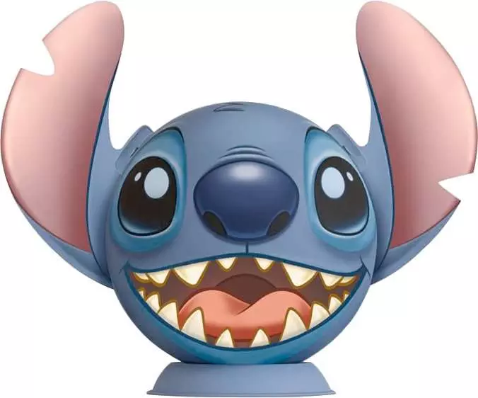Disney Stitch with Ears - 3D Puzzle, 72 Pieces