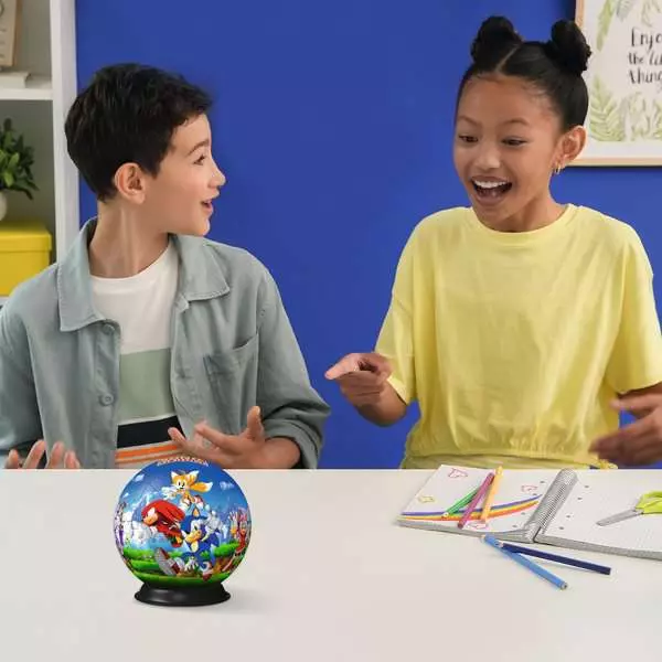 Sonic the Hedgehog - 3D Puzzle-Ball, 72 Pieces
