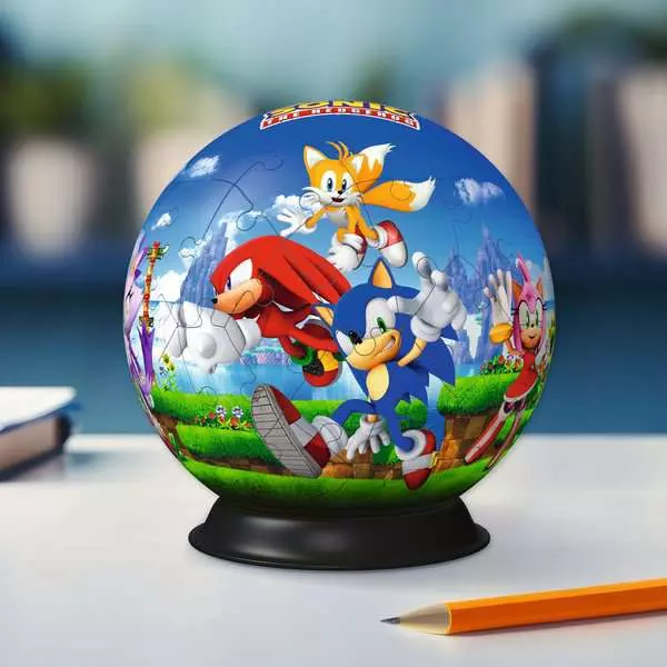 Sonic the Hedgehog - 3D Puzzle-Ball, 72 Pieces