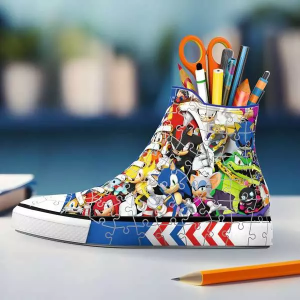 Sonic the Hedgehog: Sneaker - 3D Puzzle, 108 Pieces