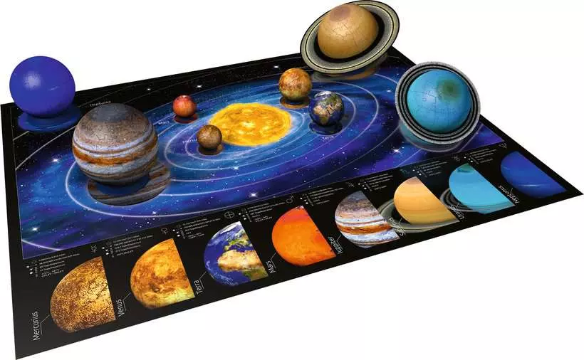Solar System - 3D Puzzle-Ball, 540 Pieces