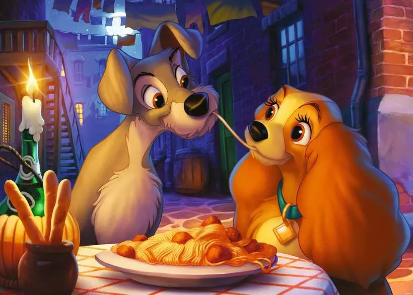 Disney Classics: Lady and the Tramp - Collector's Edition, 1000 Pieces