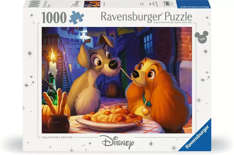 Disney Classics: Lady and the Tramp - Collector's Edition, 1000 Pieces