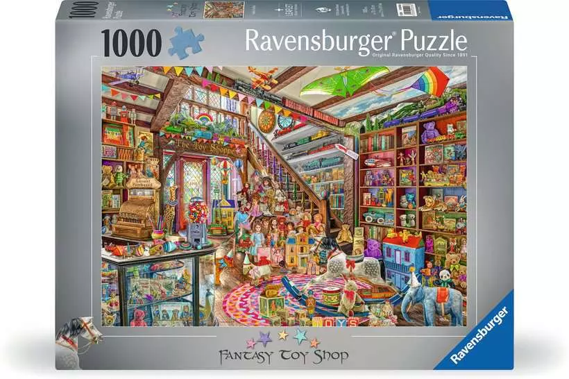 The Fantasy Toy Shop - Standard Adult Puzzle, 1000 Pieces