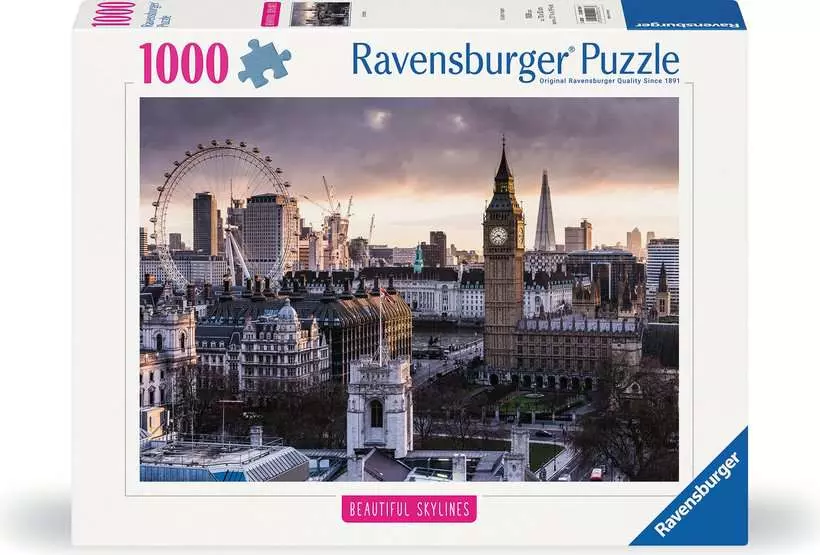 Beautiful Skylines: London - Puzzle Highlights, 1000 Pieces